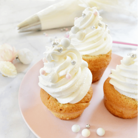 Pastel de bolhas granuladas