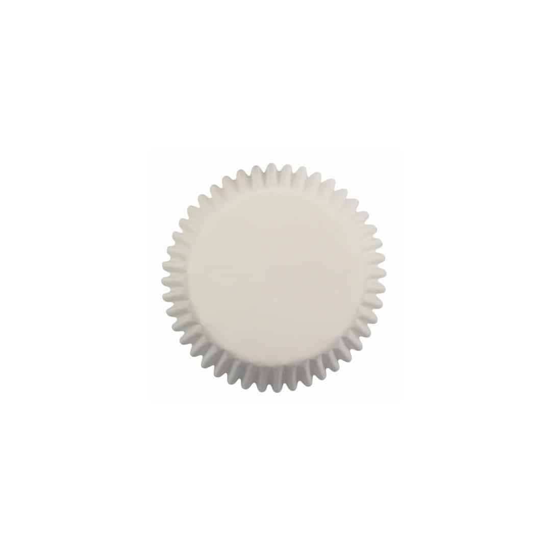 60 forminhas brancas para cupcakes