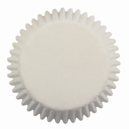 60 forminhas brancas para cupcakes