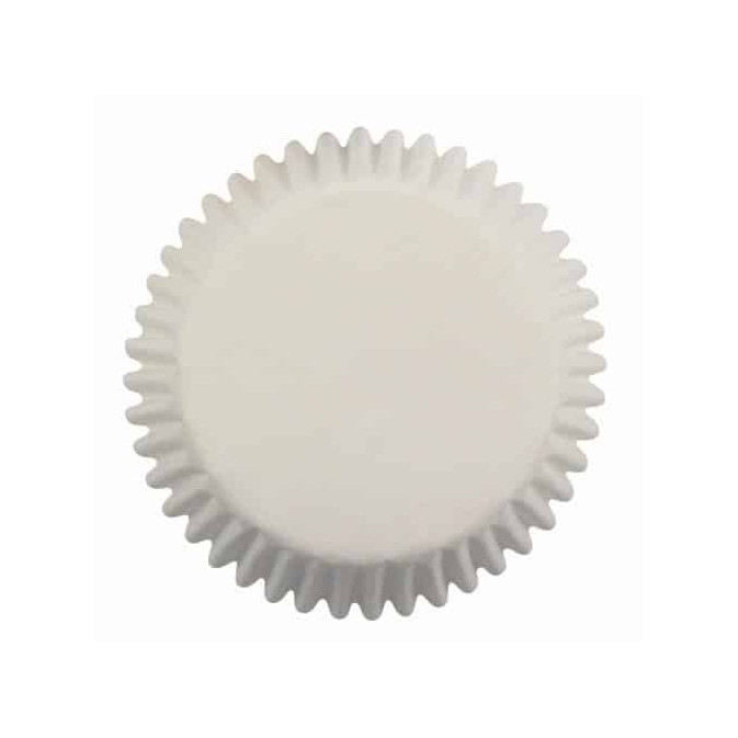 60 forminhas brancas para cupcakes