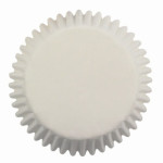 60 forminhas brancas para cupcakes