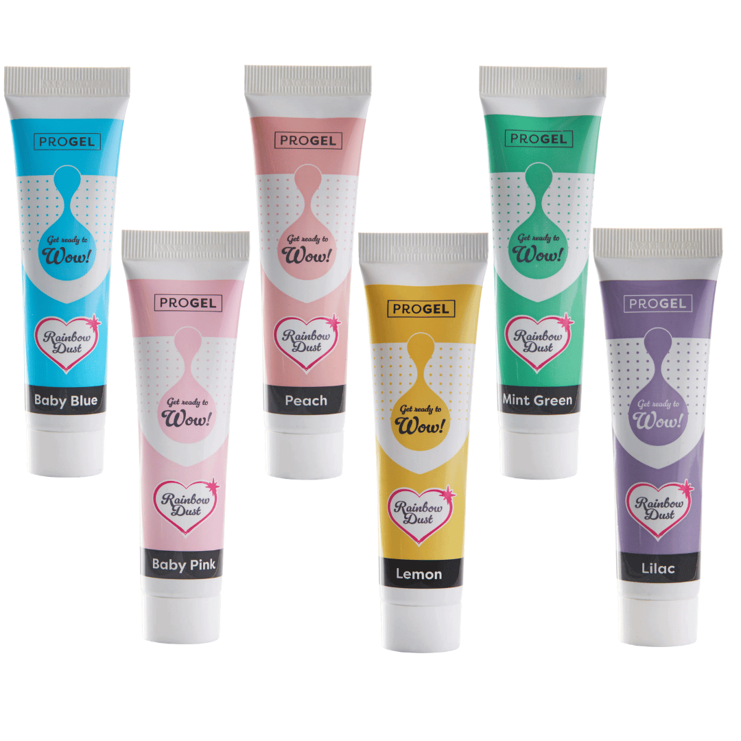 Multipack de progel pastel 6x25 gr