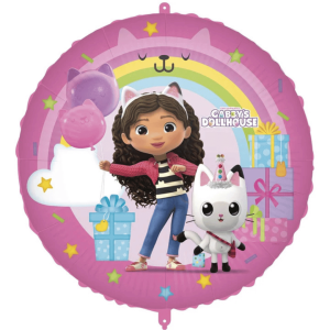 Ballon aluminium Gabby chat 46 cm