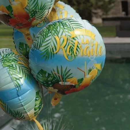 Balão de Feliz Aposentadoria - Decoração Festiva 45 cm