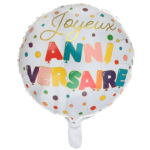 balão metalizado de Feliz Aniversário