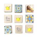 marshmallows personalizáveis com tema da Costa Amalfitana