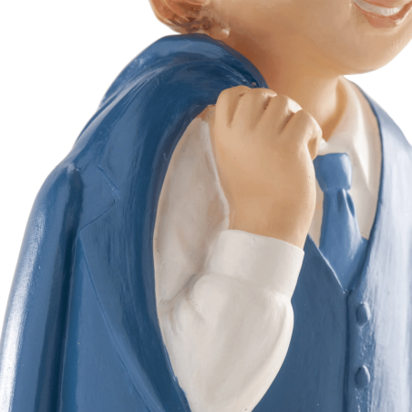 detalhes estatueta menino comunhão
