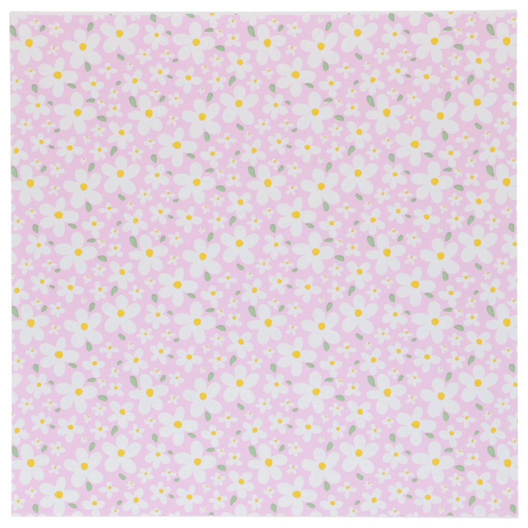 Folhas de papel manteiga para bolos bento - 25 x 25 cm