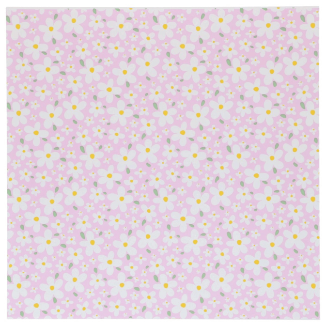 Folhas de papel manteiga para bolos bento - 25 x 25 cm