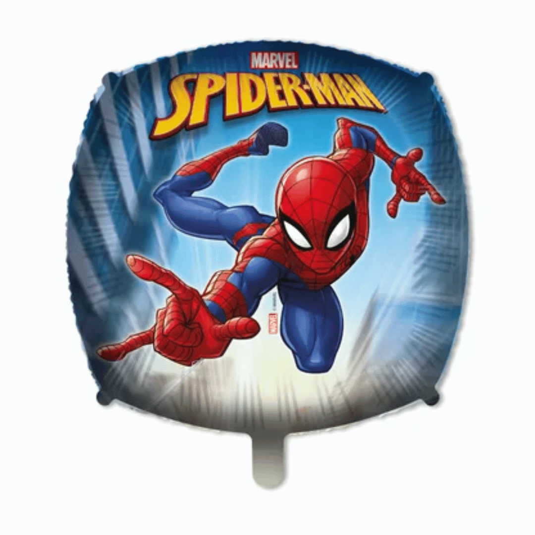 balão alumínio carré homem-aranha