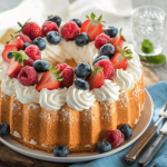 Creme vegetal para bolo sem glúten