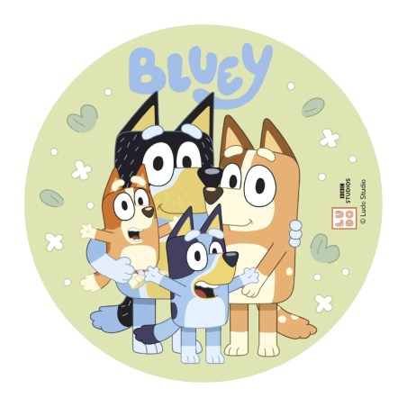 disco de wafer bluey Ø 20 cm
