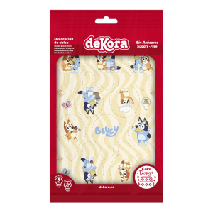 20 toppers de cupcake bluey