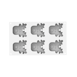 Molde de silicone Rudolph 100 x6