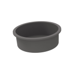 Forma redonda para bolo de 18 cm para fritadeira a ar