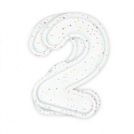 2 formas de silicone para bolo em formato de número - Cécoa Paris