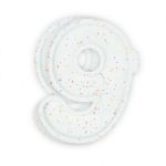 2 formas de silicone para bolo número 9