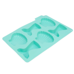 Formas para mini caudas de sereia e conchas para bolo, Cécoa Paris