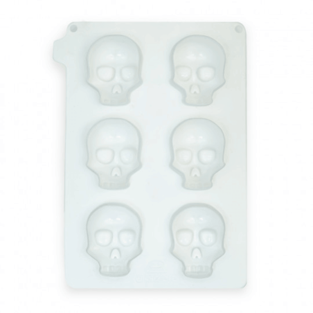Molde de bolo caveira 3D cecoa paris
