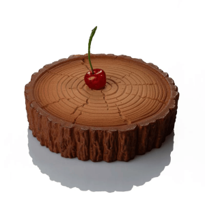 Molde de silicone para bolo em formato de tronco Foresta Ø18,5 cm