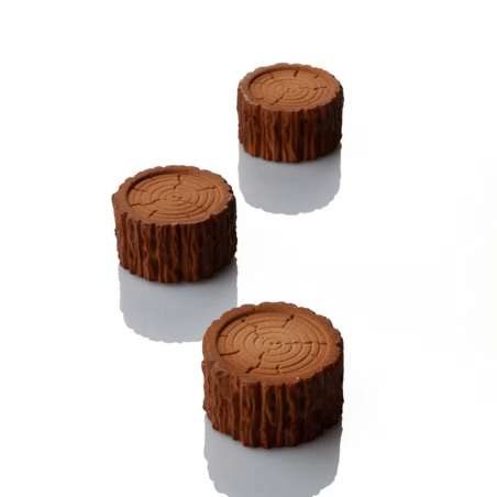 molde de silicone mini gateaux floresta - Pavoni Italia