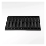 Molde de silicone para vagem de baunilha trompe l'oeil x10