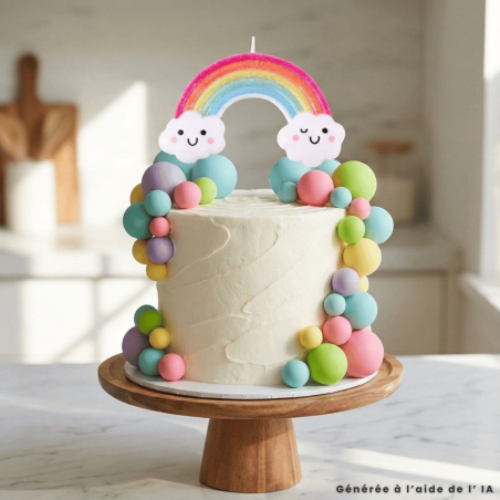 30 bolas decorativas multicoloridas  para bolos Azurren