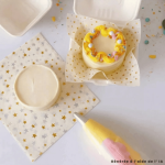 50 folhas de papel manteiga estrelas para bento cake