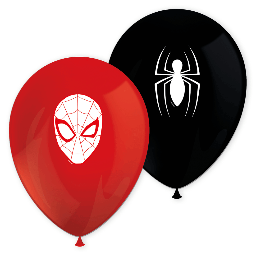 6 balões do homem aranha por um preço baixo