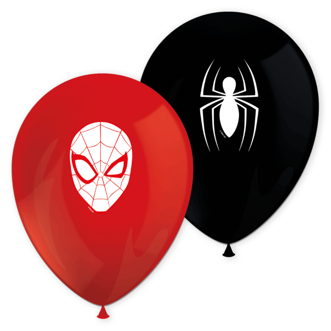 6 balões do homem aranha por um preço baixo