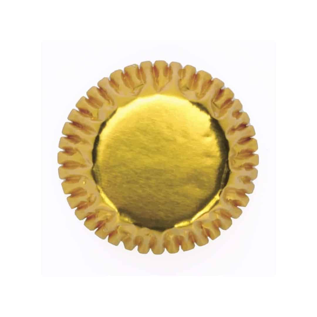 45 caixas de ouro metálico