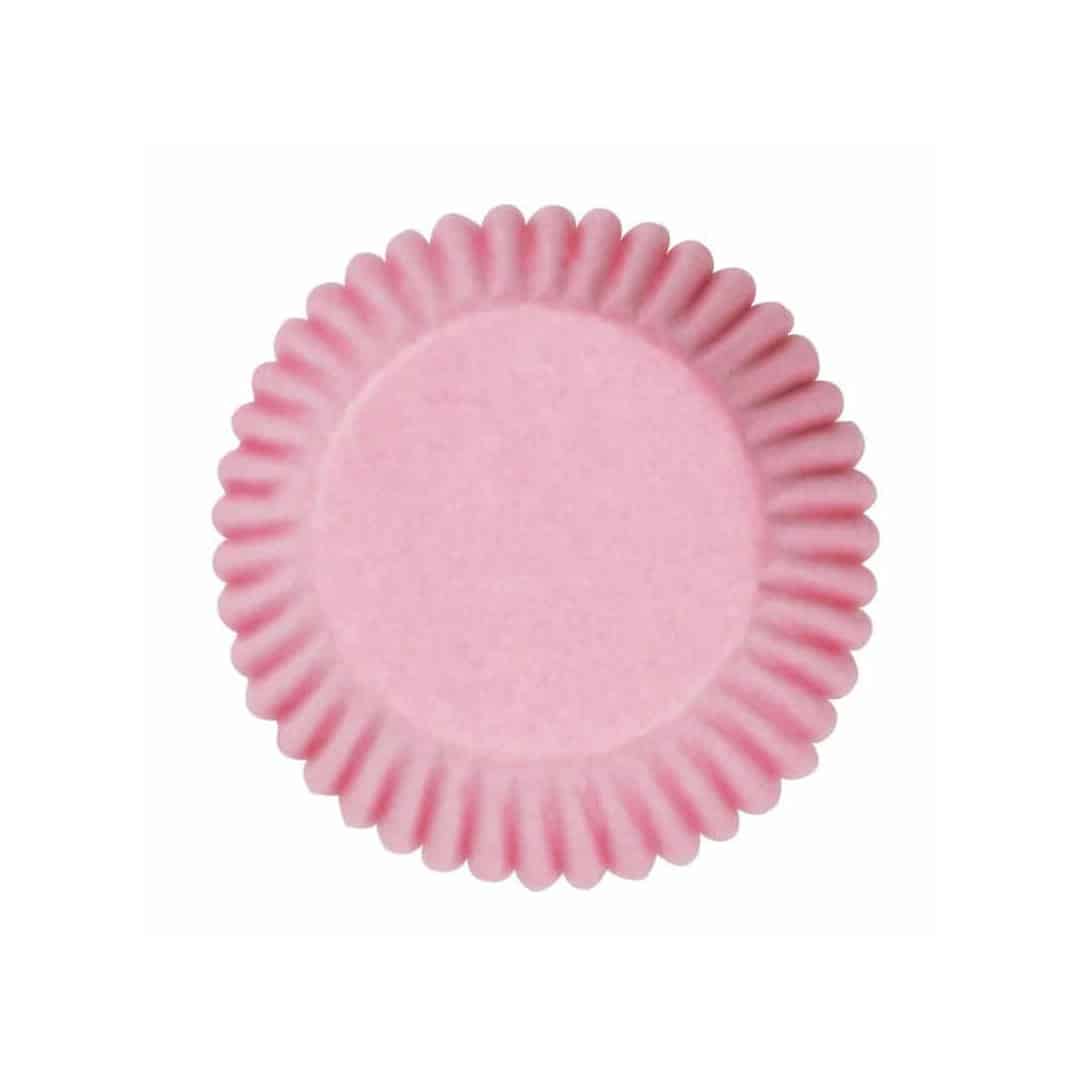 50 forminhas de cupcake rosa