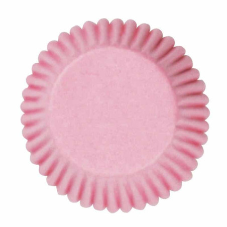 50 forminhas de cupcake rosa