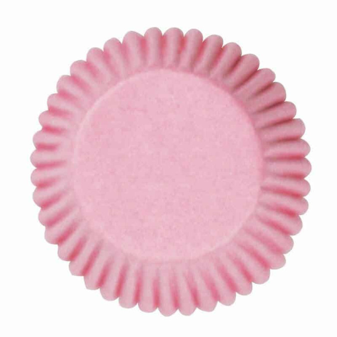 50 forminhas de cupcake rosa