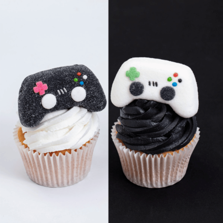 videogame de doce de marshmallow