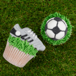 12 balões de marshmallow e chuteiras de futebol americano - para uma mesa de doces de aniversário, bolo de futebol americano ou 