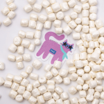 mini marshmallows brancos perolados PME