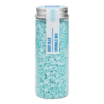 Bolo PME com confeitos mistos azul bebê