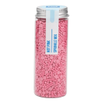 sortimento de confeitos rosa brilhantes PME