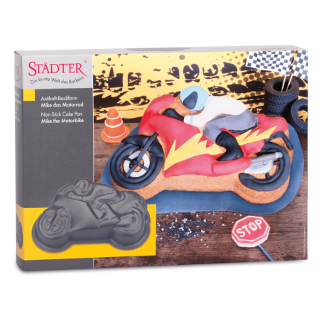 Molde para bolo de motocicleta Städter