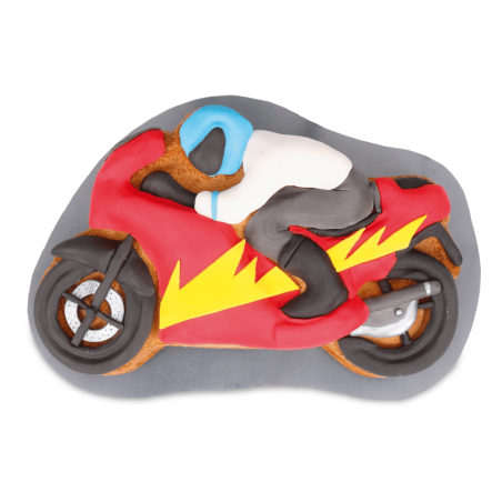 design de bolo moto