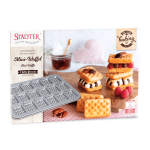 Kit para máquina de waffles com receita