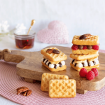 decorações de wafer doce