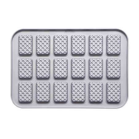 Forma de wafer para 18 biscoitos