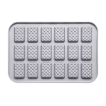 Forma de wafer para 18 biscoitos