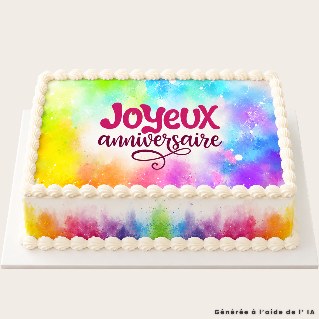 Kit de decoração de bolo de aniversário