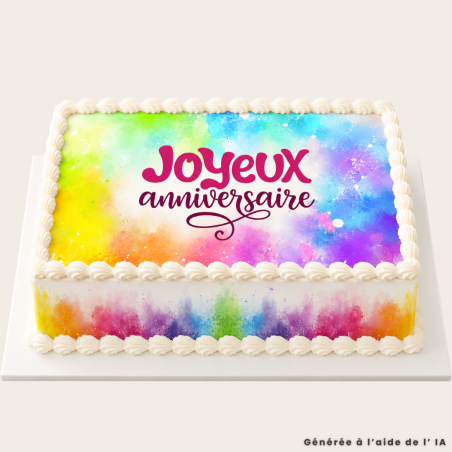 Kit de decoração de bolo de aniversário