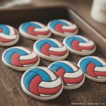 Cortador de biscoitos em formato de bola de vôlei, Ø5,8 cm