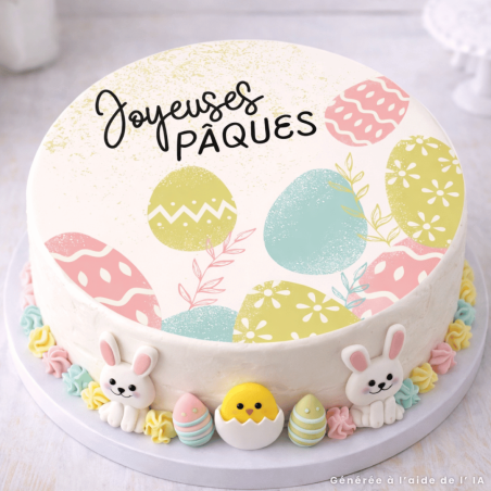 Decoração de bolo de Páscoa a preços baixos!