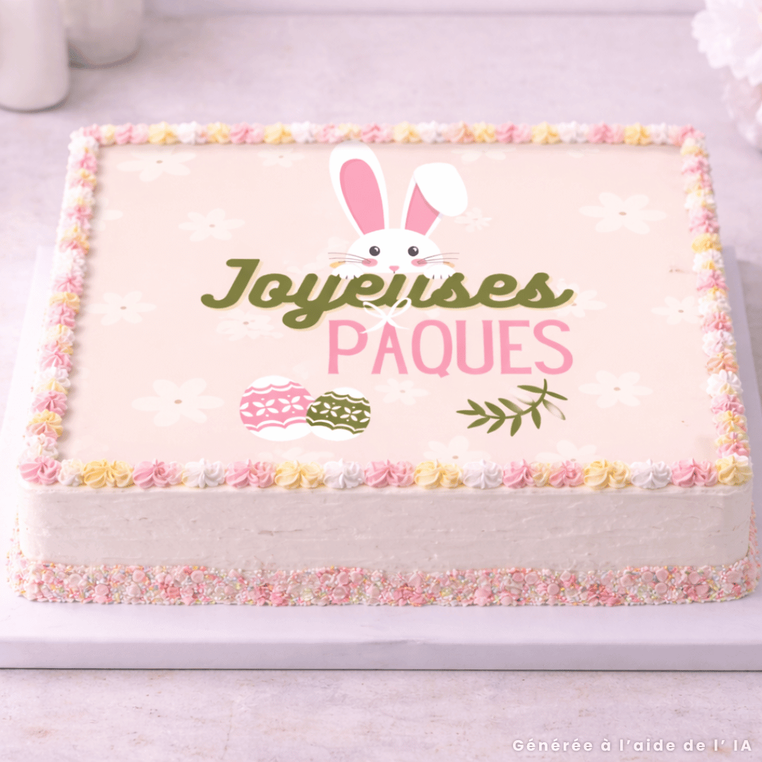 Decoração de bolo de Páscoa a preços baixos!